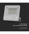 V-Tac 100W LED lyskaster, 135lm/W - Samsung LED-chip, arbeidslampe, 1m ledning, utendørs