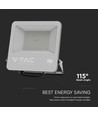 V-Tac 100W LED lyskaster, 135lm/W - Samsung LED-chip, arbeidslampe, 1m ledning, utendørs