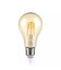 V-Tac 8W LED pære - Dimbar, Karbon filamenter, røkt glass, ekstra varm hvit, 2200K, A67, E27