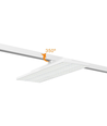 LEDlife Shoplight LED board 60W - For 3-fase skinner, 90 graders spredning, 166lm/W, hvit