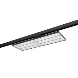 3-Faset LEDlife Shoplight LED board 60W - For 3-fase skinner, 90 graders spredning, 166lm/W, svart