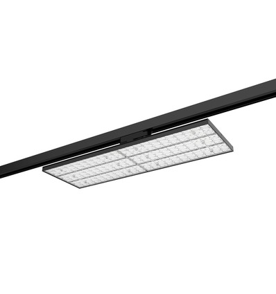 LEDlife Shoplight LED board 60W - For 3-fase skinner, 90 graders spredning, 166lm/W, svart