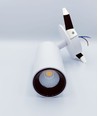 12W Ø8cm innfelt spot hvit RA90 - Hull: Ø7,5 cm, Mål: Ø8 cm, Osram LED