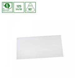 Elprodukter ALGINE Panel 60W - Nøytral Hvit, 230V, 90°, IP20, UGR19, 600x1200x34, Hvit