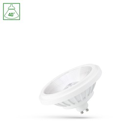 Spectrum LED AR111 GU10 14W - Basic 2, 40°, Nøytral hvit, Hvit, Spektrum.