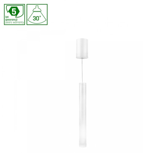 11W HANGIT MULTIWAY S taklampe - 1070lm, 30°, hvit, høydejusterbar, 2700K