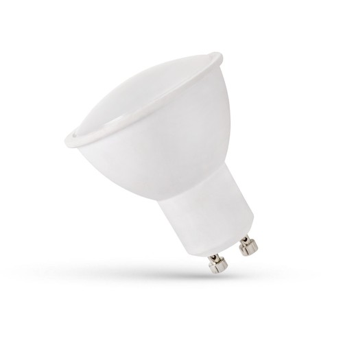 1,5W LED spot - Mælkehvit front, 230V, GU10