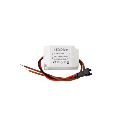 3W dimbar driver - 230V input, 6-10V, 300mA