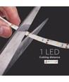 V-Tac 2,4W/m sprutsikker LED strip - 1m, 6V, IP65, 60 LED per meter