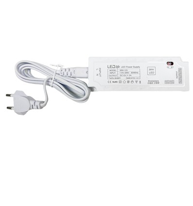 36W møbelspot strømforsyning - Plug and Play, til Sono, Cabi og Reco, maks. 6 spot
