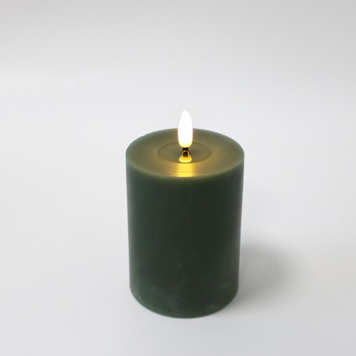 LED Candle pastel green as Picture 9