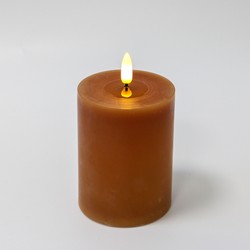 LED stearinlys LED Candle Light Brown as Picture