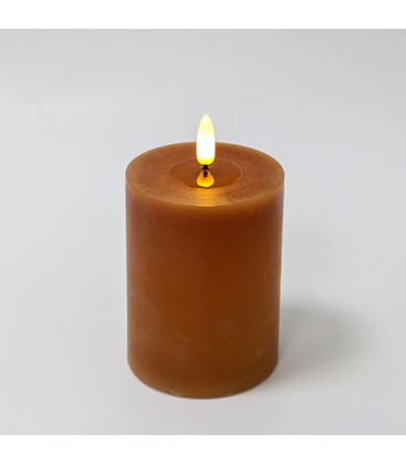 LED Candle Light Brown as Picture