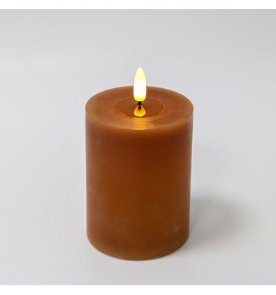 LED Candle Light Brown as Picture