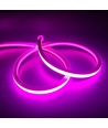 AnyCut Neon Flex 10x10 Lilla LED strip - 5m, 8W/m, 12V, Ingen klippeavstand