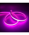 AnyCut Neon Flex 10x10 Lilla LED strip - 5m, 8W/m, 12V, Ingen klippeavstand