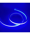 5m 8W/m AnyCut Neon Flex 10x10 Blå LED-strip - 12V DC, ingen klippeavstand