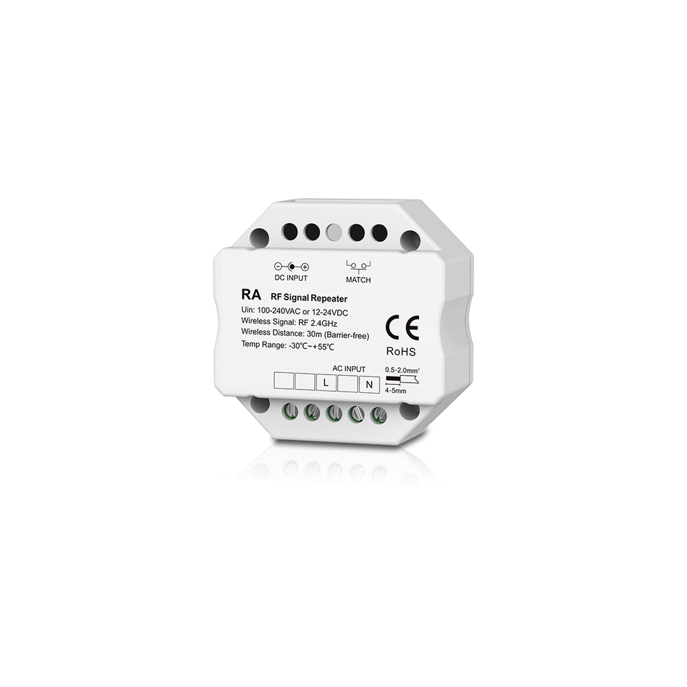LEDlife rWave signalforsterker – RF, 12V/24V eller 230V