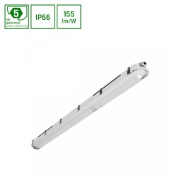 Spectrum LED LIMEA Gigant Pro 40W - Vanntett, 1200mm, Kald Hvit, 230V, 120°, IP66, IK10, 1190x72x70mm