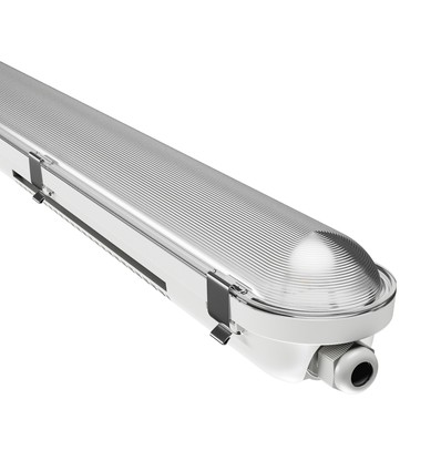 150cm 85W Gigant Pro LED-armatur, gjennomgangskablet - 12750lm, 150lm/W, IP66 vanntett, IK10