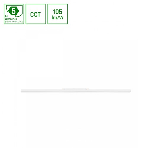 System Shift CCT- Line L Skinne Lys 902x23x42mm 22W 100° Hvit CCT Switch.