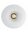 LEDlife 7W Low profile innbyggingsspot - Hull: Ø8,3 cm, Mål: Ø10 cm, RA95, CCT, dimbar, 230V