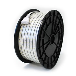 25m Arbeidslys 230V LED stripe - IP67, 60 LED/m, 5W/m, 500 lm/m