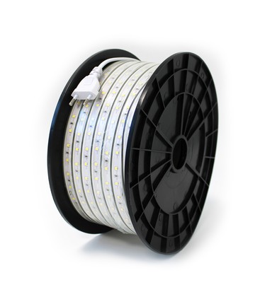 Arbeidslys 25m 230V LED stripe - IP67, 60 LED/m, 5W/m, 500 lm/m