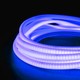 5 m.vanntett Blå Neon COB LED strip - 230V, IP67, 288 LED, 11,5W/m, kan kuttes hver 10cm