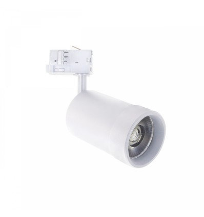 20W PAVA BASIC skinnespot - CCT, 20-45° spredning, 111lm/W, hvit, IP20