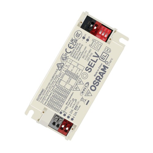 Osram 44W DALI dimbar driver til LED panel - Med DALI interface, 15-42V, 700-1050mA