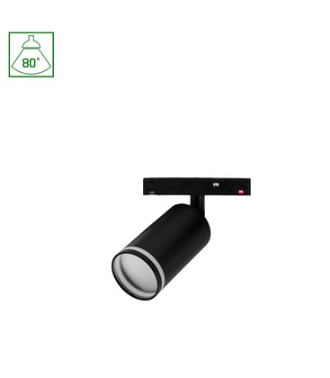 System Shift Basic Spot - Lampe Retning 55x100x160mm, 7W, 2700K, Svart