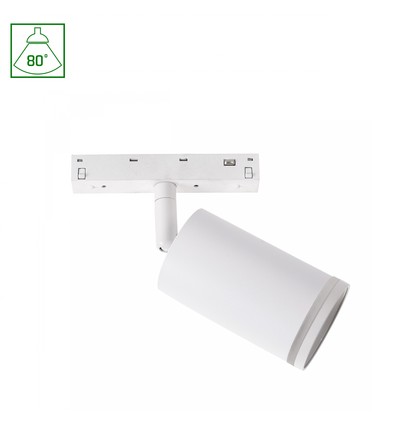 7W Shift Basic skinnespot - Til SHIFT-system, 2700K, hvit