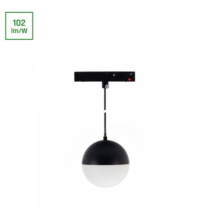 SHIFT Basic - Globe P, Kulelampe, Hengende, 90mm, 10W, 2700K, Sort