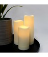 9-pk LED utendørs blokklys, fjernkontroll, Ø5,5cm - Batteri, timer