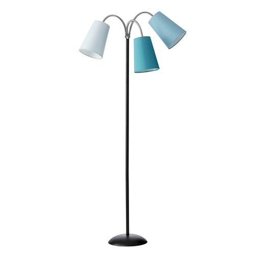 Salsa Gulvlampe E14 i Sort - Nielsen Light