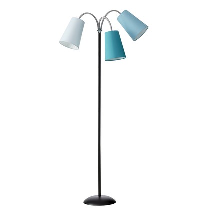 Salsa Gulvlampe E14 i Sort - Nielsen Light