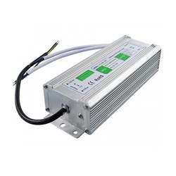Enkeltfarget LED strip 12V/24V IP68 (Vanntett) 100W strømforsyning - 12V DC, 8,3A, IP67 vanntett