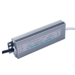 12V RGB 60W strømforsyning - 12V DC, 5A, IP67 vanntett