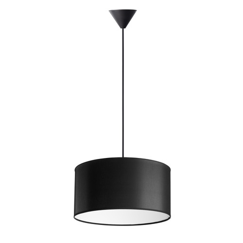 Isabella Castillo Ø40 Pendel Lampe E27 i Sort/Hvit - Nielsen Light