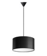 Isabella Castillo Ø40 Pendel Lampe E27 i Sort/Hvit - Nielsen Light