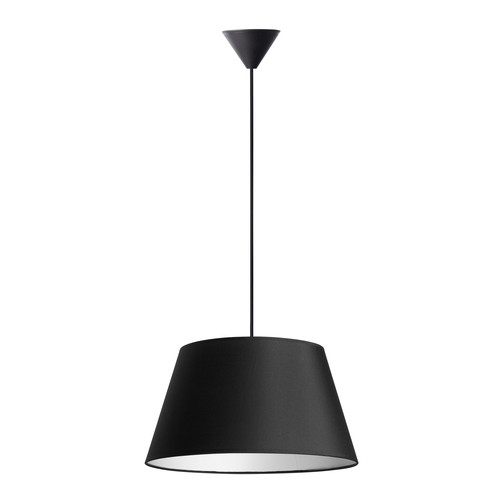 Isabella Campo Ø45 Pendel Lampe E27 i Sort/Hvit - Nielsen Light