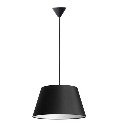 Isabella Campo Ø45 Pendel Lampe E27 i Sort/Hvit - Nielsen Light