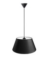 Isabella Campo Ø45 Pendel Lampe E27 i Sort/Hvit - Nielsen Light