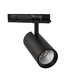 30W 3-faset dimbar RA92 PRO-CCT skinnespot - 120lm/W, sort, justerbar CCT + lysstyrke, 3900lm, flimmerfri