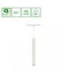 12W SYSTEM SHIFT CCT-HANGIT skinnespot til pendel - 48V, RA90, 25°, hvit, 5 års garanti