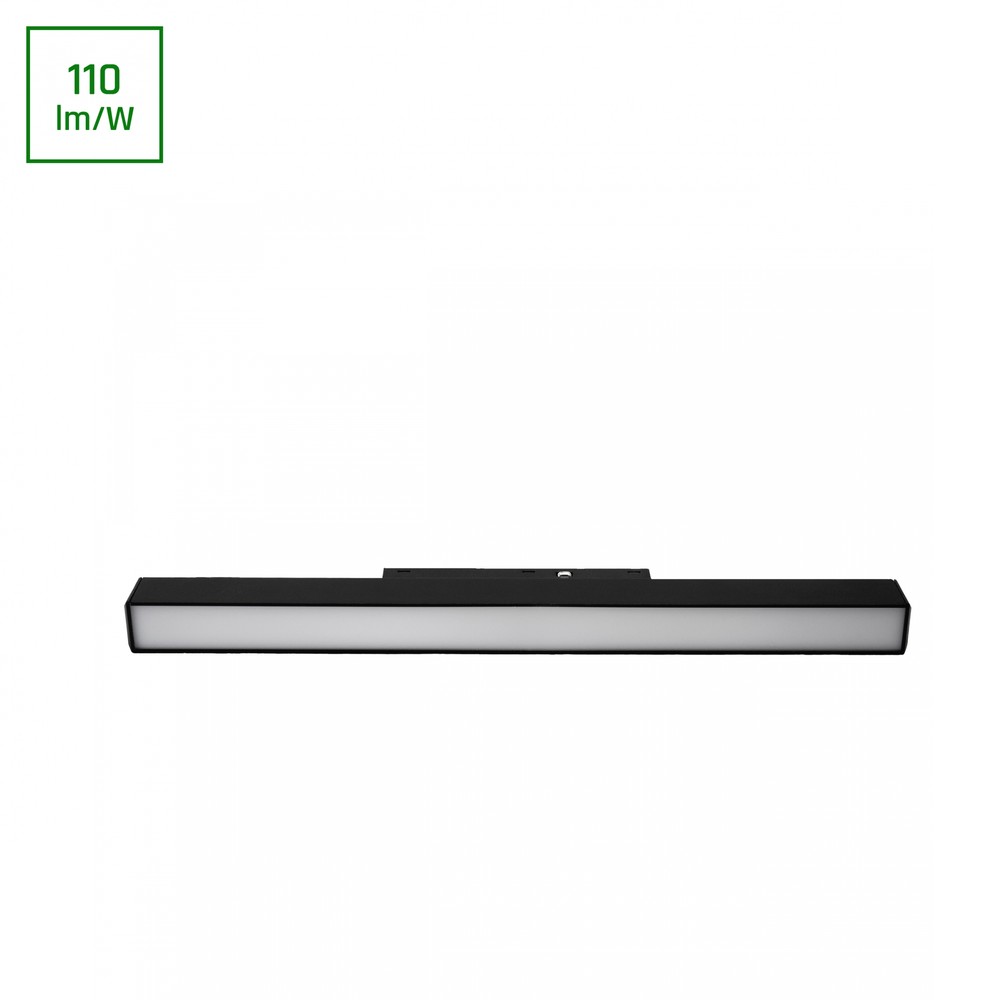 System Shift Basic Line S 15W – Lineær Armatur 300mm, 4000K, Svart. – Dimbar : Ikke dimbar, Kulør : Nøytral