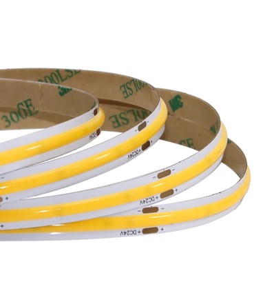 12W/m COB-LED strip - 10m, IP20, 480 LED per meter, 24V, COB LED, RA95