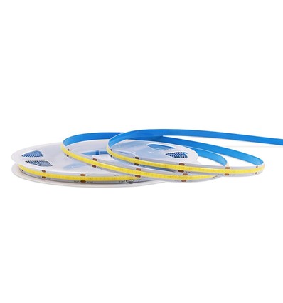 Outlet: 5m 11W/m COB-LED-stripe - 24V DC, IP20, 480 LED per meter