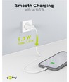 Goobay USB-lader 5W - USB-A, hvit, perfekt for mobil og lamper